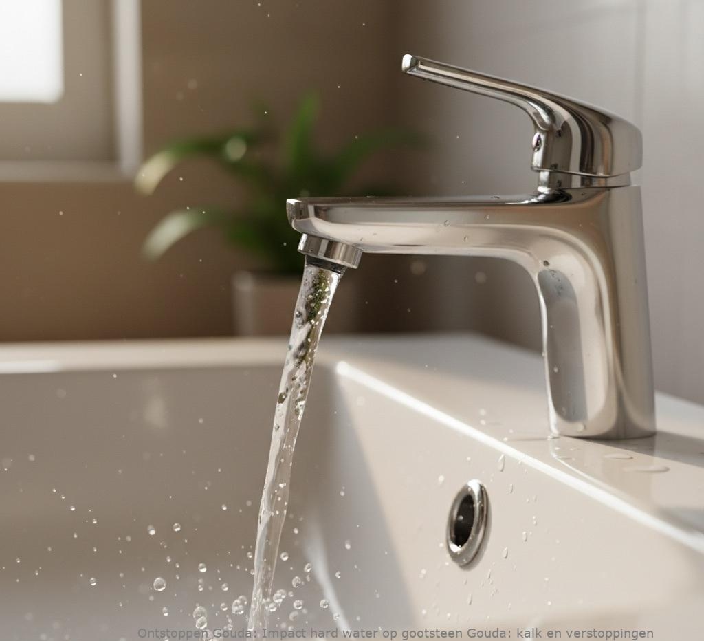 Impact hard water op gootsteen Gouda: kalk en verstoppingen