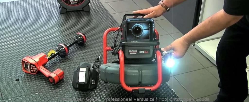 Professioneel versus zelf riool ontstoppen Gouda