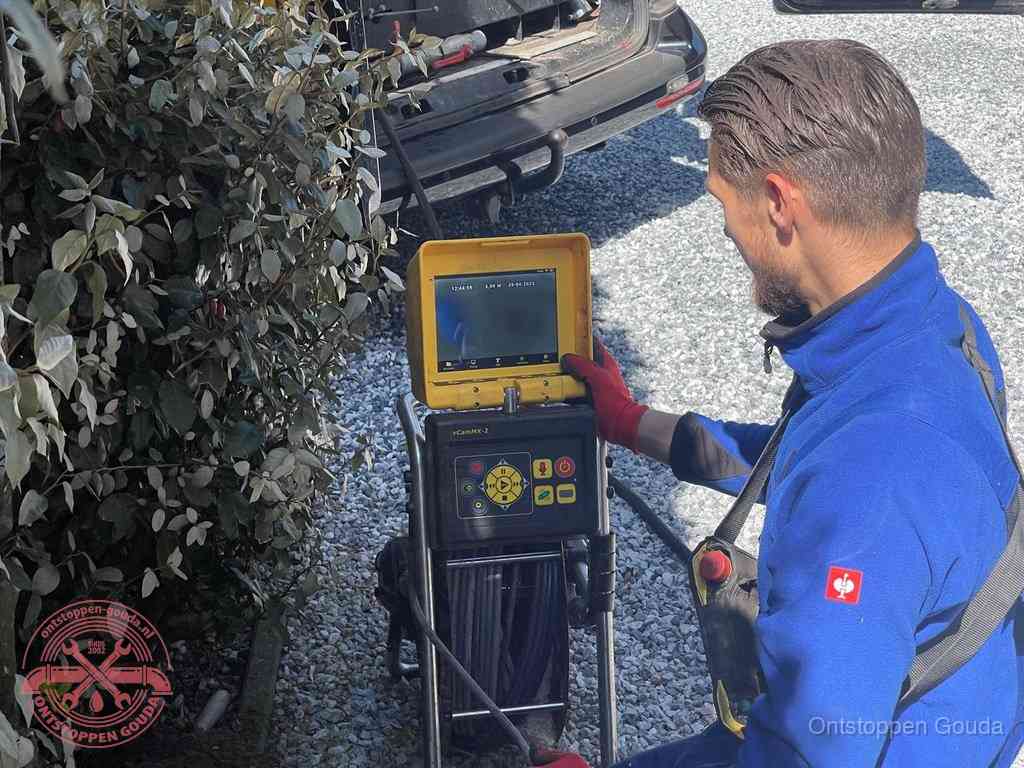 Rioolinspectie met camera in Gouda