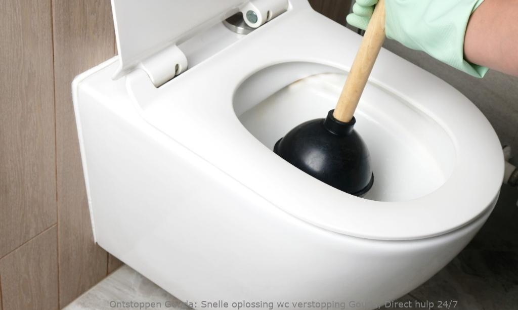Snelle oplossing wc verstopping Gouda, Direct hulp 24/7